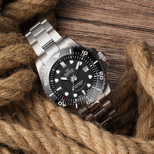 Marvin Other 40.5mm Black Dial Men's Watch M136.13.44.11.1