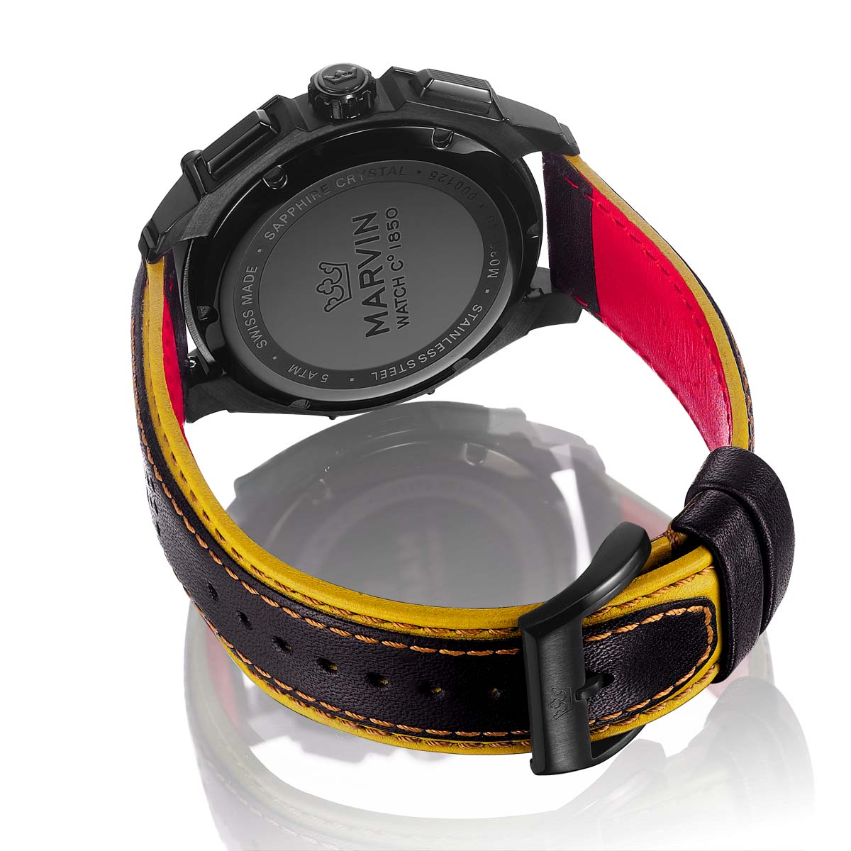Marvin Other 45mm Black Dial Men's Watch M033.24.94.98
