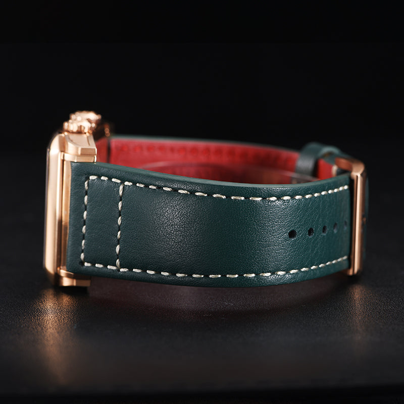 Marvin Malton Rectangular 50mm Green Dial Men's Watch M024.54.91.67