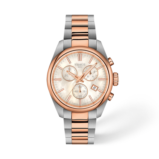 Tissot PR 100 36mm White Mother of Pearl Dial Women's Watch T1502172211100
