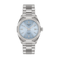 Tissot PRC 100 Solar 34mm Ice Blue Dial Women's Watch T1518221135100