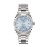Tissot PRC 100 Solar 34mm Ice Blue Dial Women's Watch T1518221135100