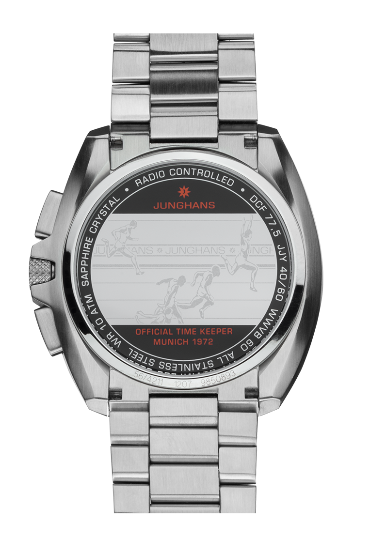 Junghans 1972 Mega Solar 43.3mm Anthracite Dial Men's Watch 56/4211.44