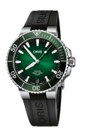 Oris Aquis Date Calibre 400 41.5mm Green Dial Men's Watch 01 400 7769 4157-07 4 22 74FC