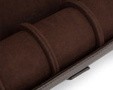 WOLF Heritage Triple Watch Roll Blake Brown Leather 305606