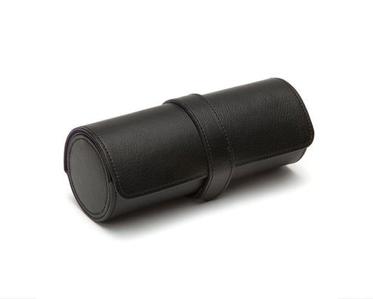 WOLF Heritage Triple Watch Roll Blake Black/Purple 305628