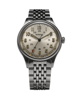 Benrus #3061 BOR 39.5mm Silver Dial Men's Watch 3061-SS-S-039-03