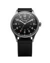 Benrus #3061 39.5mm Black Dial Men's Watch 3061-SS-B-039-01