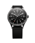 Benrus #3061 39.5mm Black Dial Men's Watch 3061-SS-B-039-01