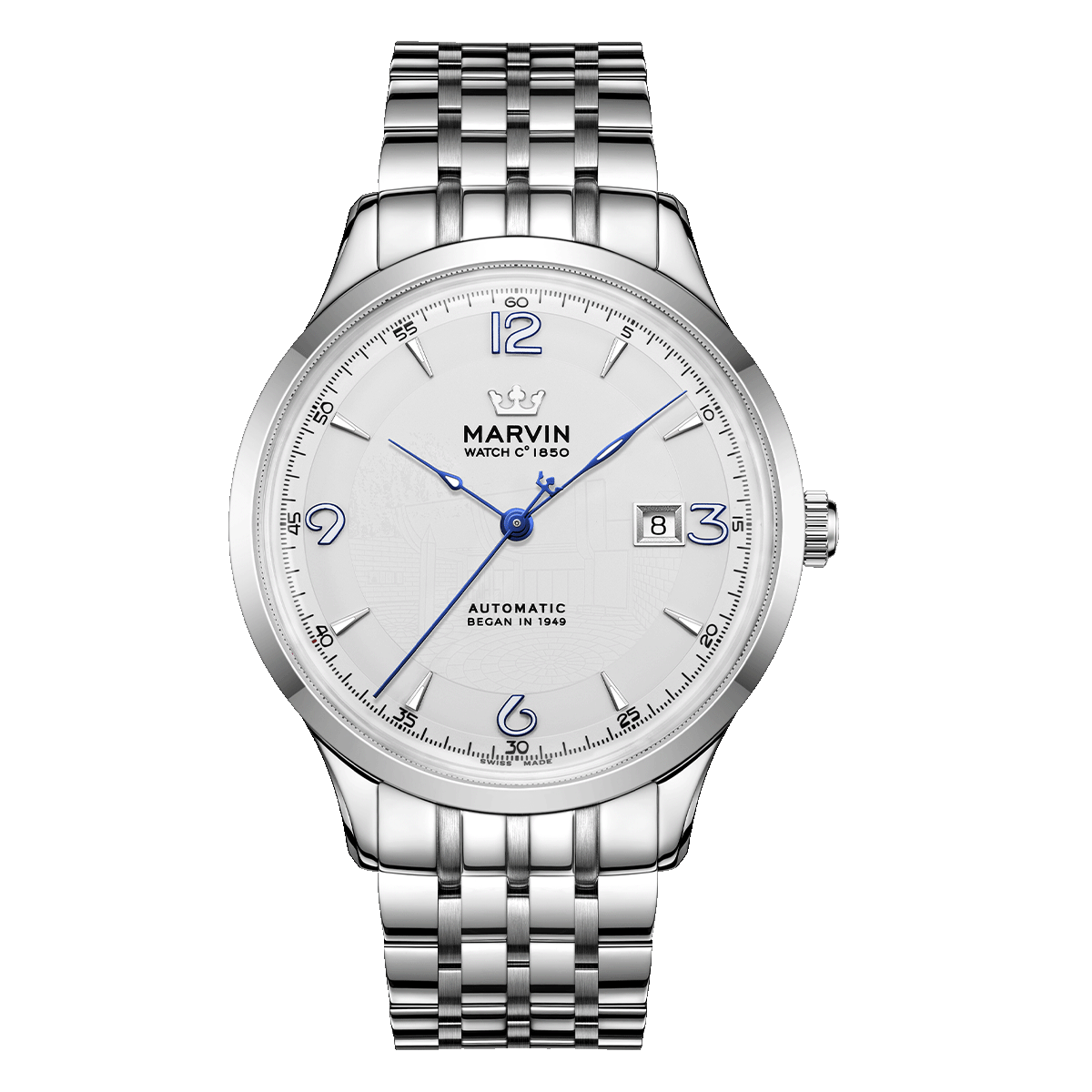 Marvin Expectation 41mm White Dial Men's Watch M165.13.92.11