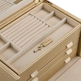 WOLF Heritage London Medium Jewelry Box Gold 315105