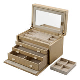 WOLF Heritage London Medium Jewelry Box Gold 315105