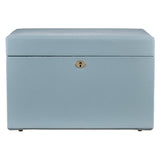 WOLF Heritage London Medium Jewelry Box Ice Blue 315117