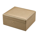 WOLF Heritage London Square Jewelry Box Gold 315205