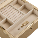 WOLF Heritage London Square Jewelry Box Gold 315205