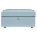 WOLF Heritage London Square Jewelry Box Ice Blue 315217