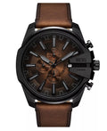 Diesel Mega Chief Slim 48mm Brown Dial Men's Watch DZ4692