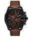 Diesel Mega Chief Slim 48mm Brown Dial Men's Watch DZ4692