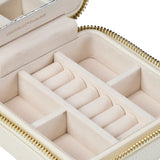 WOLF Lauren Zip Travel Case Ivory 347852