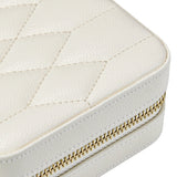 WOLF Lauren Zip Travel Case Ivory 347852