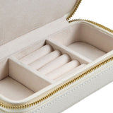 WOLF Lauren Medium Jewelry Box Ivory 349752