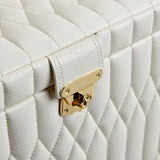 WOLF Lauren Medium Jewelry Box Ivory 349752