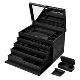 WOLF Lauren Extra Large Jewelry Box Black 349902