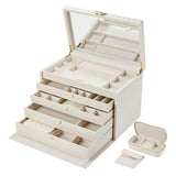 WOLF Lauren Extra Large Jewelry Box Ivory 349952