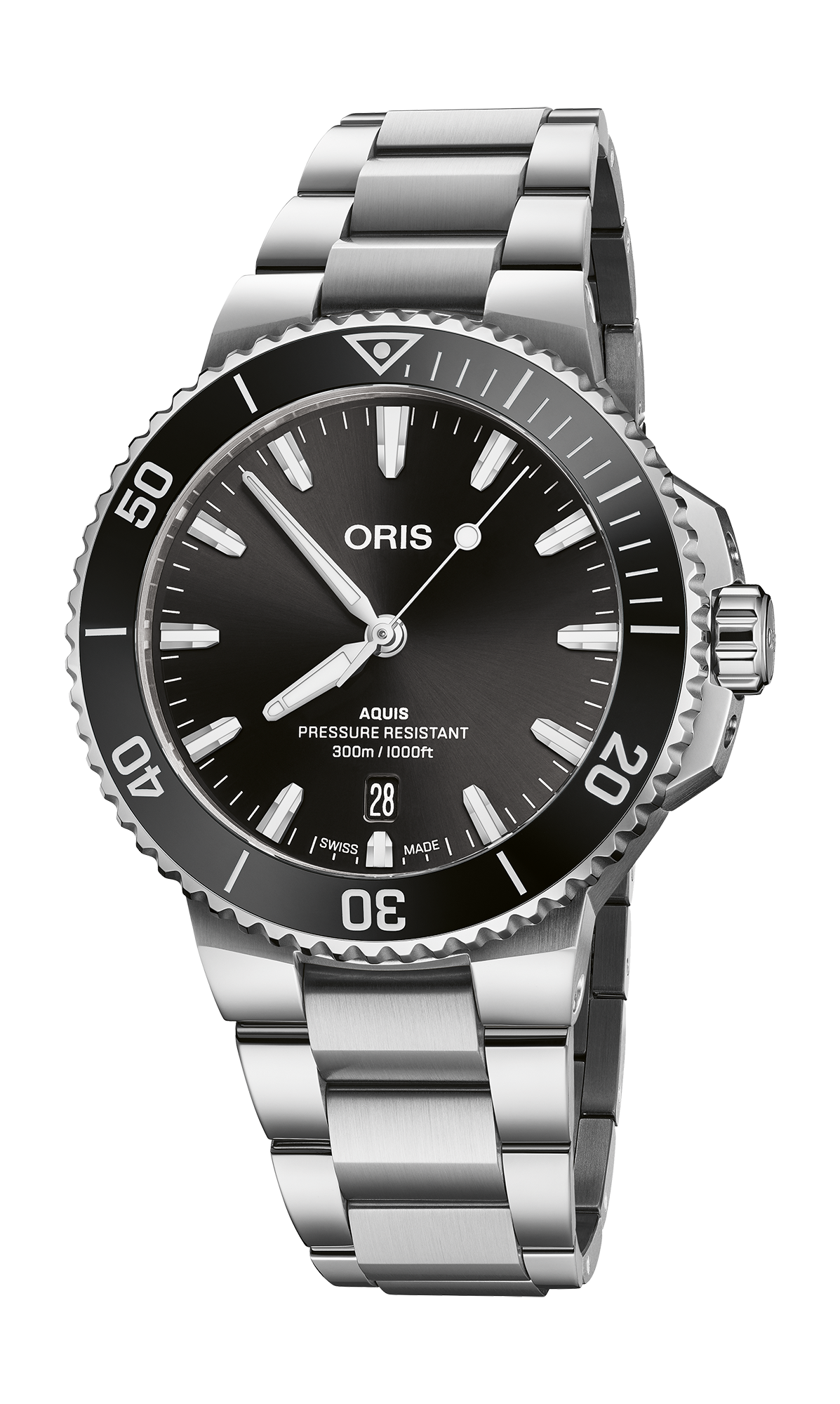 Oris Aquis Date 01 733 7787 4154-07 8 22 04PEB official image