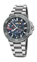 Oris Aquis Date Upcycle 41.5mm Multicoloured Dial Men's Watch 01 733 7787 4150-07 8 22 04PEB