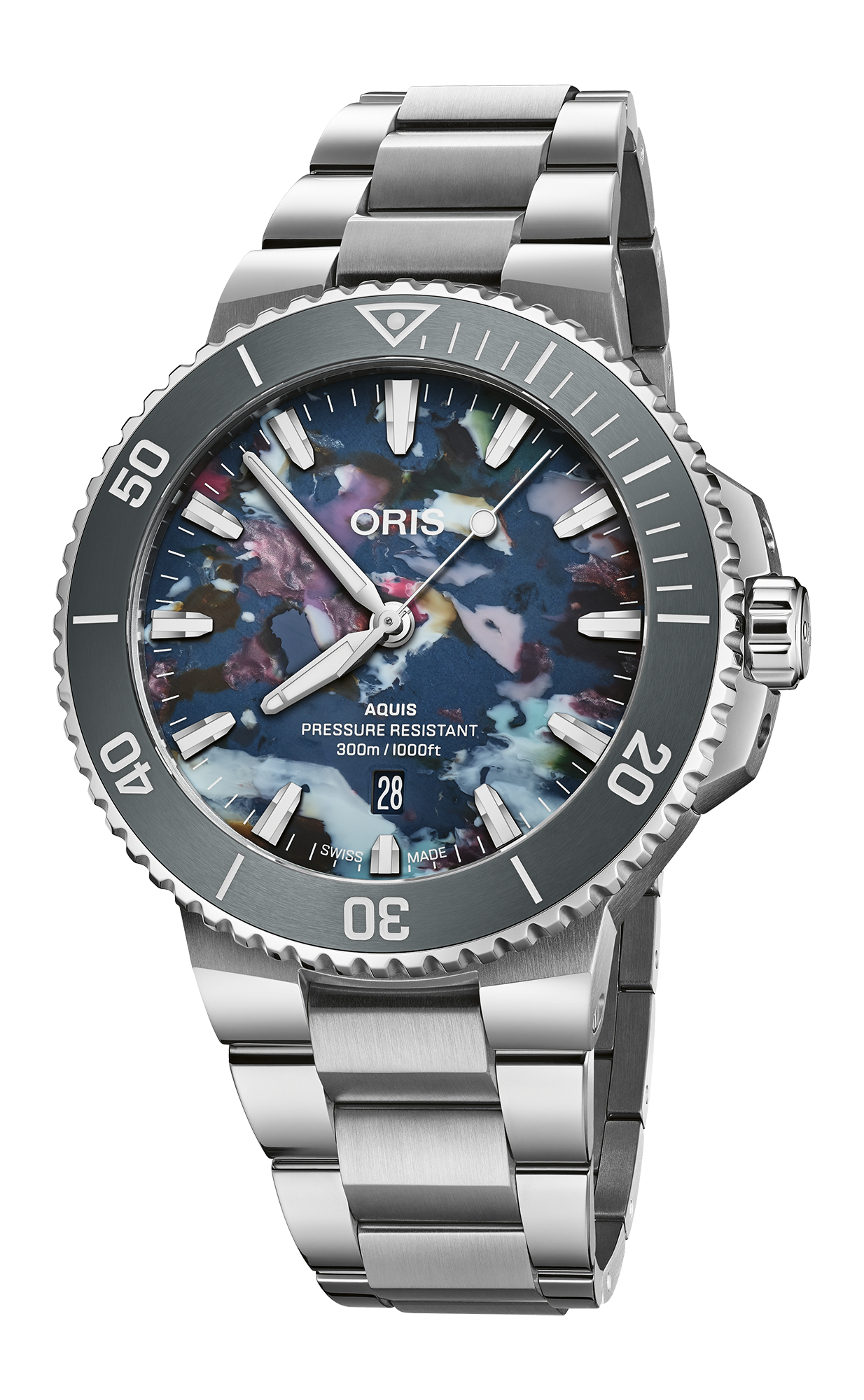 Oris Aquis Date Upcycle 01 733 7789 4150-07 8 23 04PEB official image