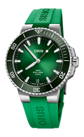 Oris Aquis Date Calibre 400 43.5mm Green Dial Men's Watch 01 400 7790 4157-07 4 23 47EB