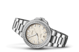 Oris Aquis Date Diamonds 36.5mm White Dial Women's Watch 01 733 7792 4956-07 8 19 05P