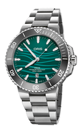 Oris Aquis Yangtze Jiangtun Limited Edition 43.5mm Green Dial Men's Watch 01 733 7789 4197-Set
