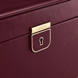 WOLF X LIBERTY Ianthe Large Jewelry Box - Burgundy 381027