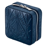 WOLF X LIBERTY All Over Ianthe Small Travel Jewelry Zip Case - Navy 381317
