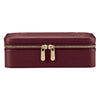 WOLF X LIBERTY Ianthe Medium Jewelry Zip Case - Burgundy 381227