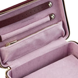 WOLF X LIBERTY Ianthe Medium Jewelry Zip Case - Burgundy 381227