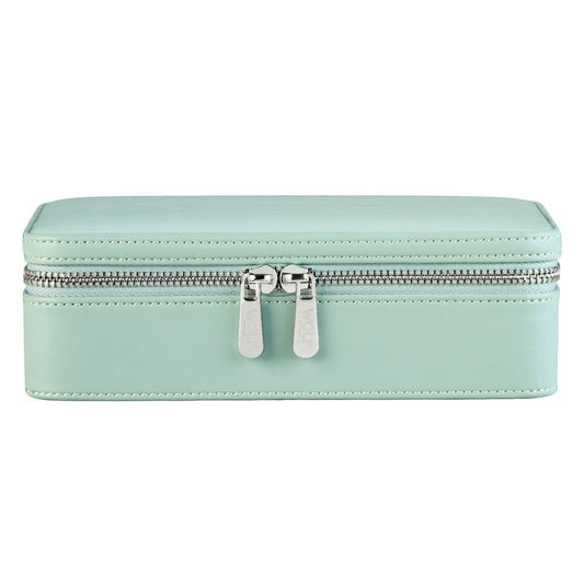 WOLF X LIBERTY Julia Interior Print Medium Jewelry Zip Case - Sage Green 381251