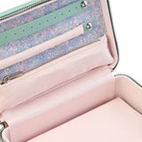 WOLF X LIBERTY Julia Interior Print Medium Jewelry Zip Case - Sage Green 381251