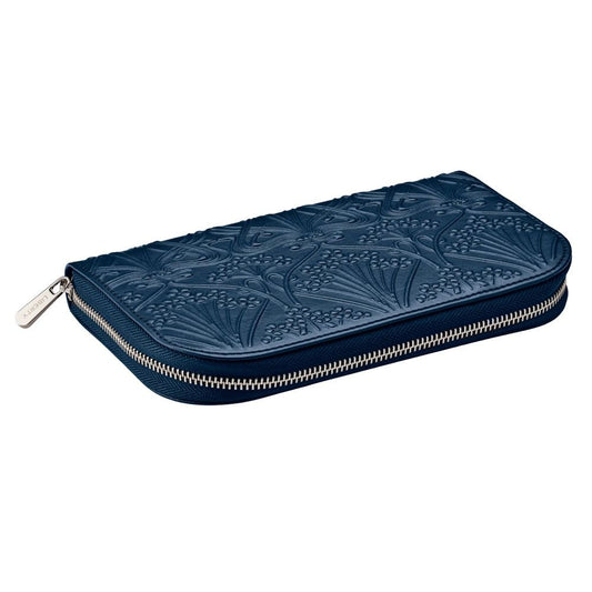 WOLF X LIBERTY All Over Ianthe Travel Jewelry Portfolio - Navy 381417