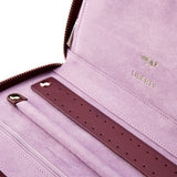 WOLF X LIBERTY Ianthe Travel Jewelry Portfolio - Burgundy 381427