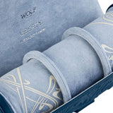 WOLF X LIBERTY All Over Ianthe Triple Watch Roll - Navy 381517
