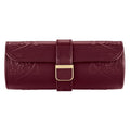 WOLF X LIBERTY Ianthe Triple Watch Roll - Burgundy 381527