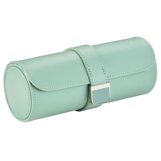 WOLF X LIBERTY Julia Interior Print Triple Watch Roll - Sage Green 381551