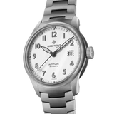 Bremont Altitude 39mm Date Brushed Silver Dial Men's Watch ALT39-DT-SS-SI-B