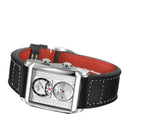 Marvin Malton Rectangular 50mm Rhodium Silver Dial Men's Watch M024.14.21.64