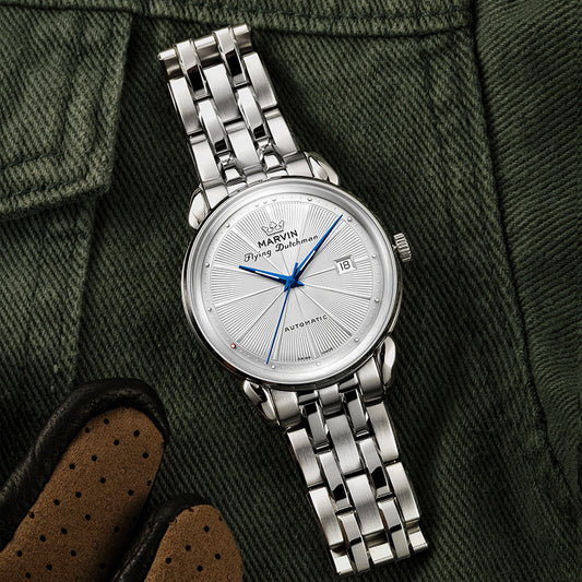 Marvin Other 41mm White Dial Men's Watch M158.13.31.11