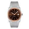 Tissot PRX Gold 40mm Graded Brown-Black Dial Men's Watch T9314074129100