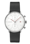 Junghans Max Bill Chronoscope Bauhaus 40mm Matt White Dial Men's Watch 27/4303.02